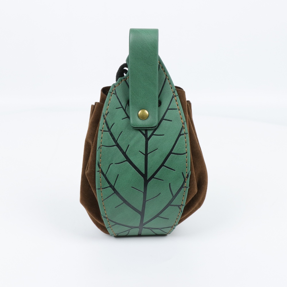 PU Leather Leaf Waist Bag for  - Costumes 评论和价格