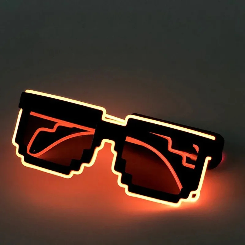 Wireless LED Light Up Glasses, - Glow In The Dark Party Glasses 评论和价格