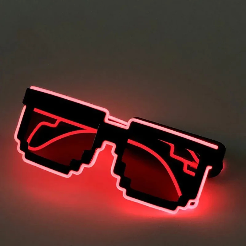 Wireless LED Light Up Glasses, - Glow In The Dark Party Glasses 评论和价格