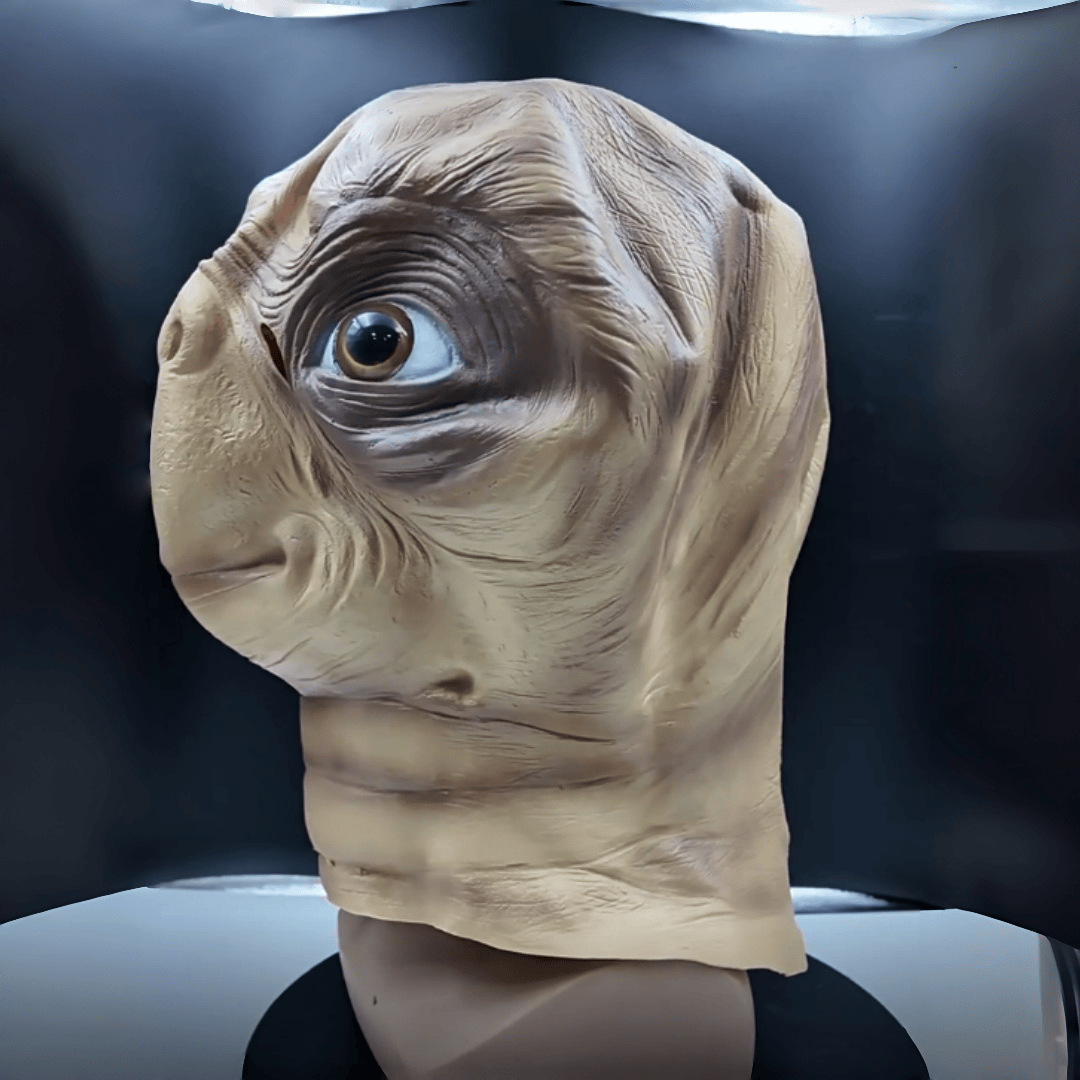 Realistic ET Alien Latex Mask  - Latex Alien Mask Realistic 评论和价格