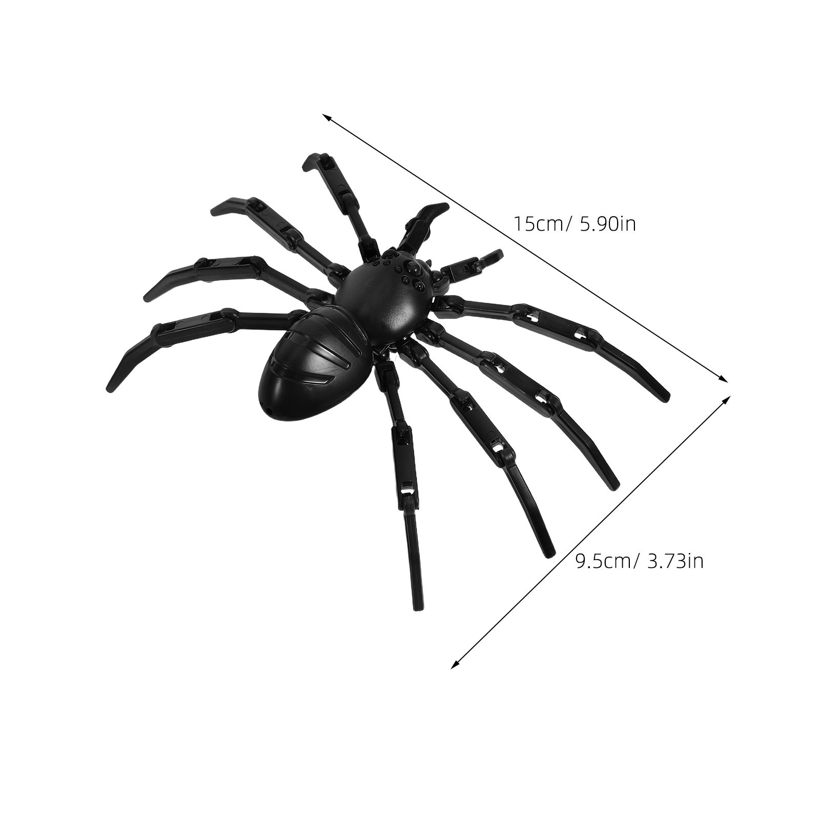 8Pcs Spider 3D Movable Joint R - Prank Toys 评论和价格