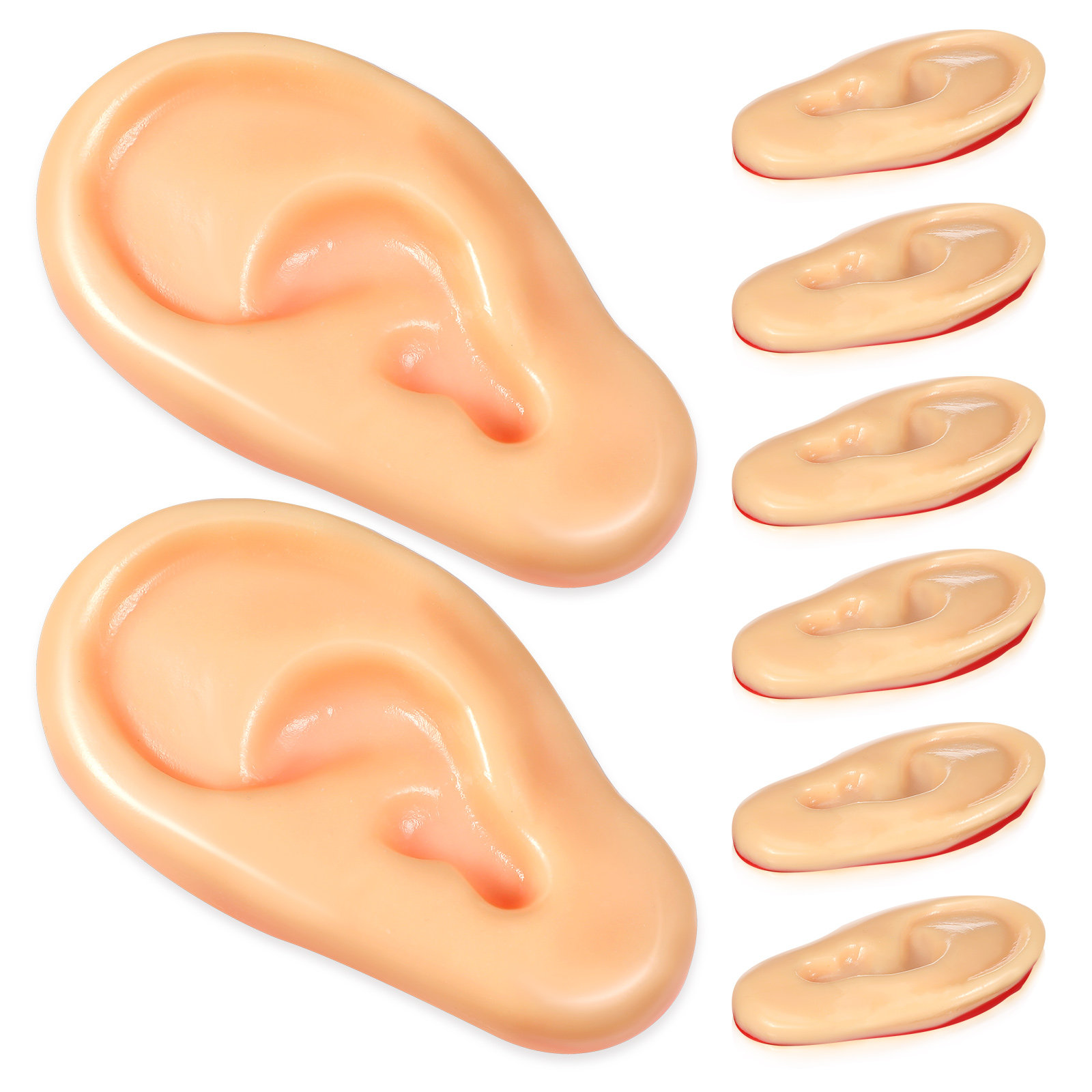8Pcs Emulated Ears Realistic D - Prank Toys 评论和价格
