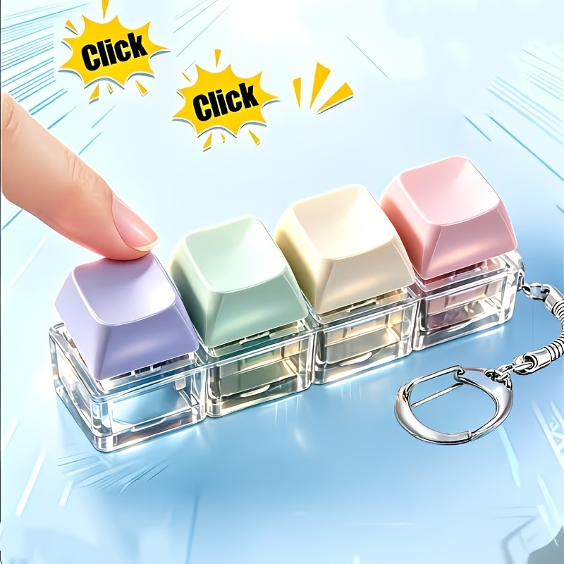 1pc Stress Toy Keychain Relaxi - Novelty Gifts 评论和价格