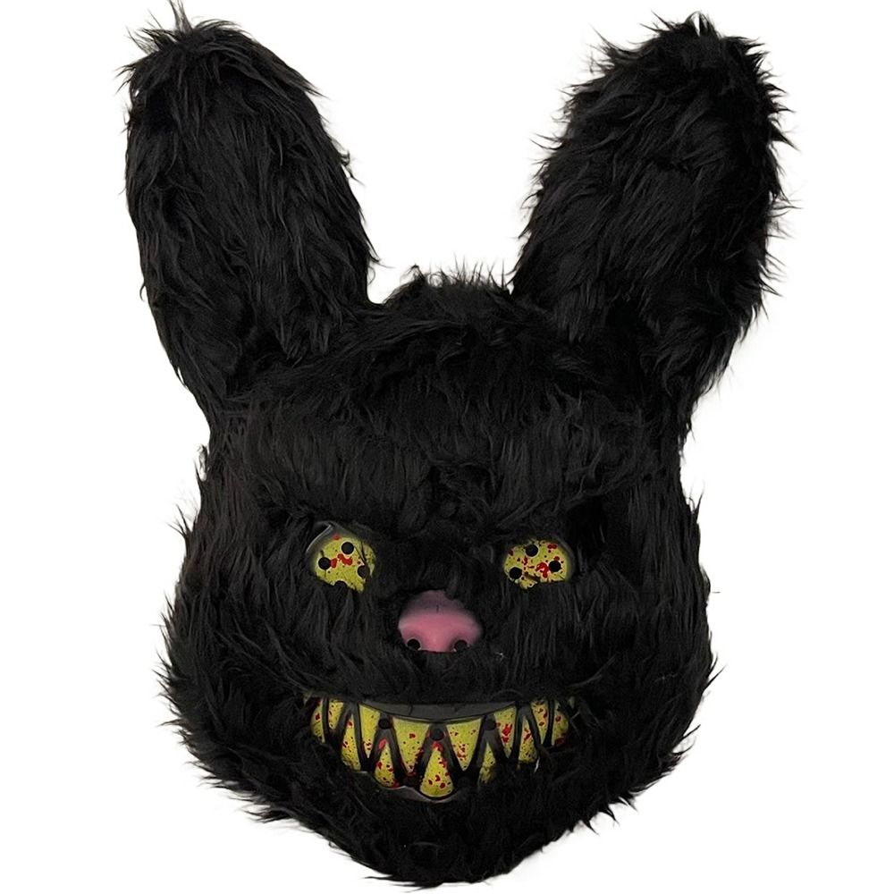 Bloody Plush Bunny Mask Hallow - Led Purge Mask Halloween 评论和价格